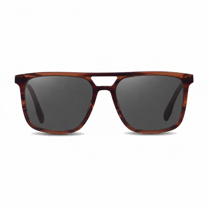 Lentes de sol Fiore 10177 Carey cristal Negro polarizado vista frontal mujer #color_negro #foto_frontal