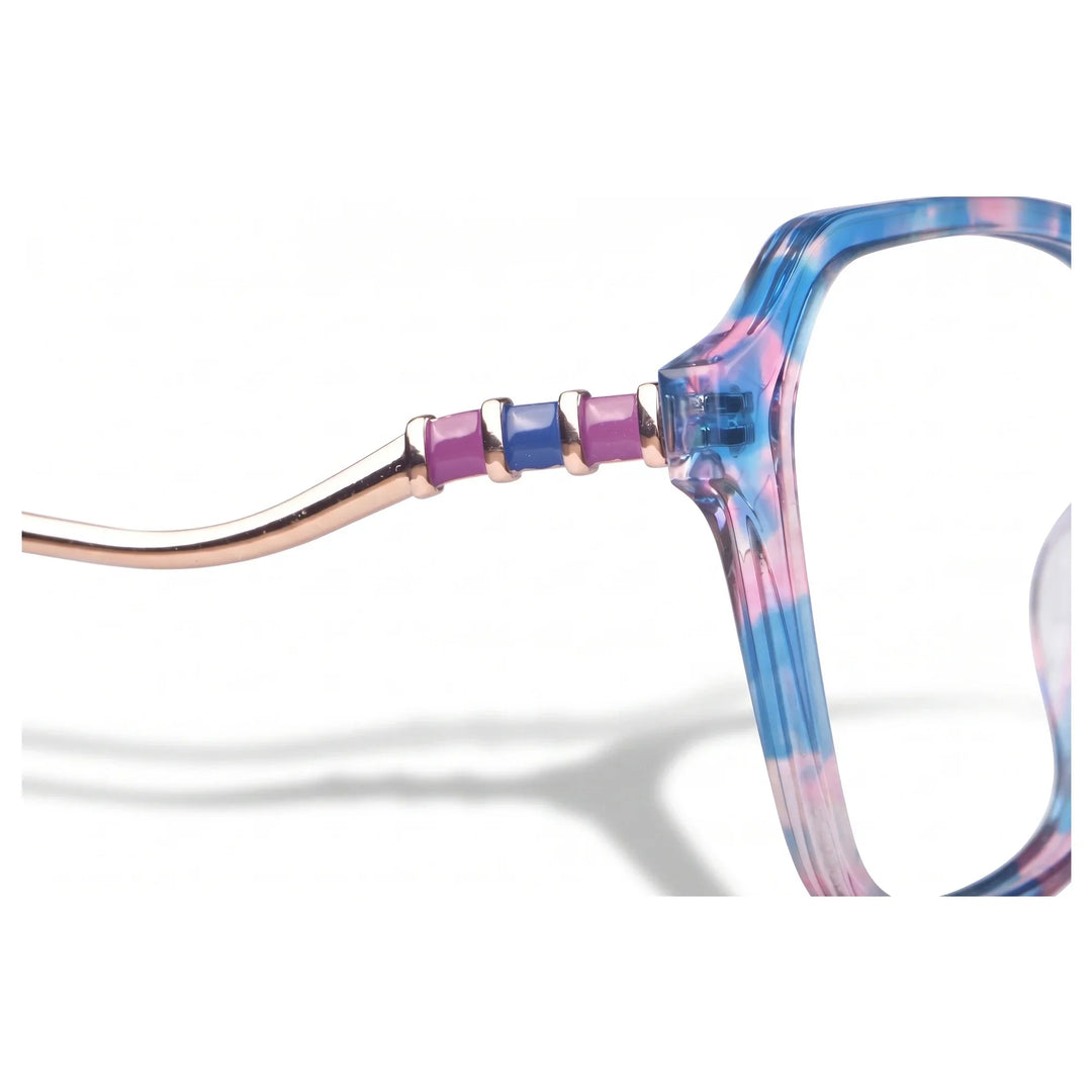 Anteojos Fiore 1030 en blue pink – vista lateral