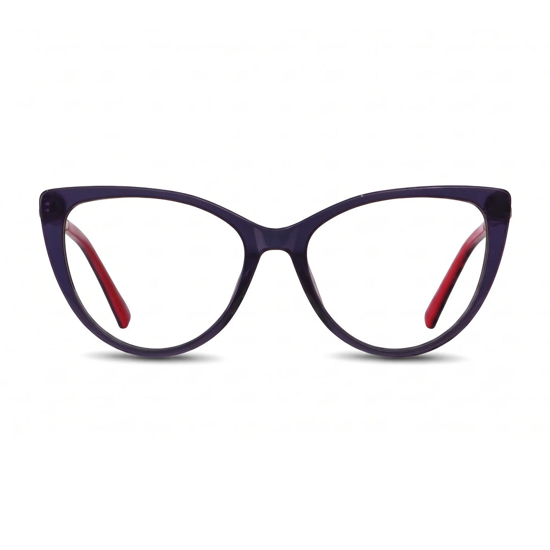 Anteojos Fiore 1031 en purple green – vista frontal