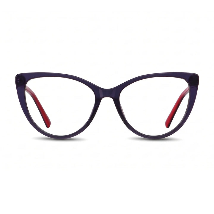 Anteojos Fiore 1031 en purple green – vista frontal