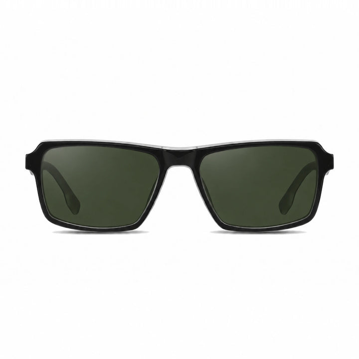 Lentes de sol Fiore 1038 Blanco cristal G15 polarizado vista frontal unisex #color_g15 #foto_frontal
