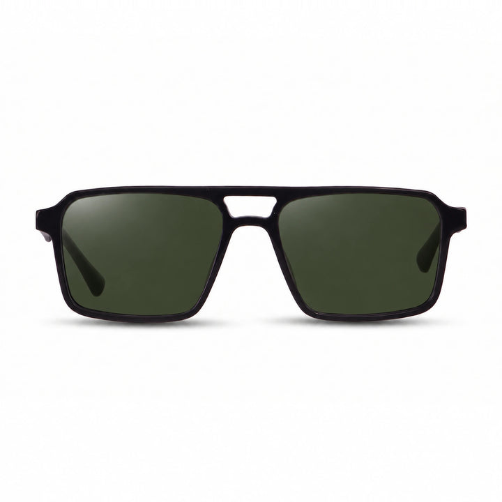 Lentes de sol Fiore 1039 Negro cristal G15 polarizado vista frontal unisex #color_g15 #foto_frontal