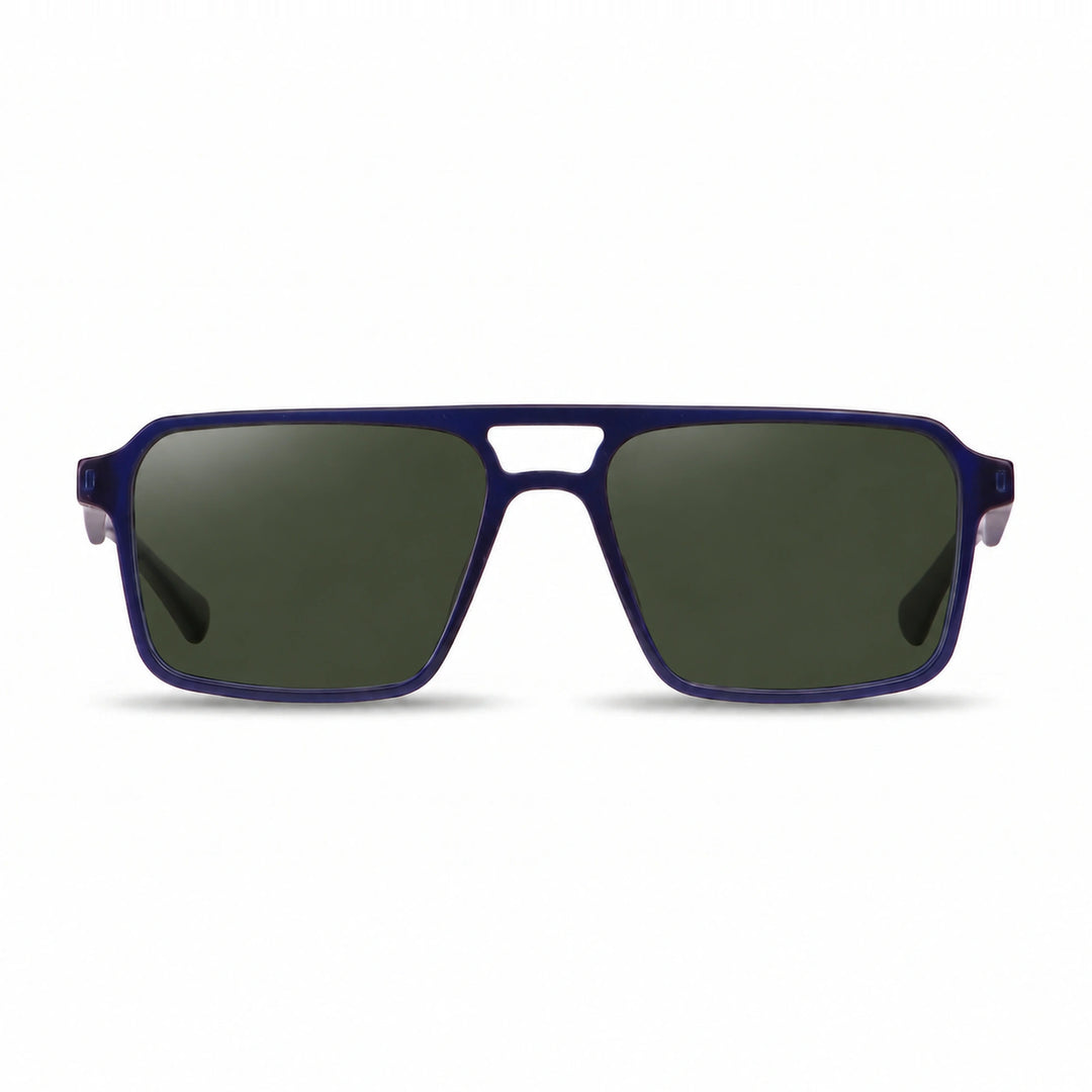 Lentes de sol Fiore 1039 Azul cristal G15 polarizado vista frontal unisex #color_g15 #foto_frontal
