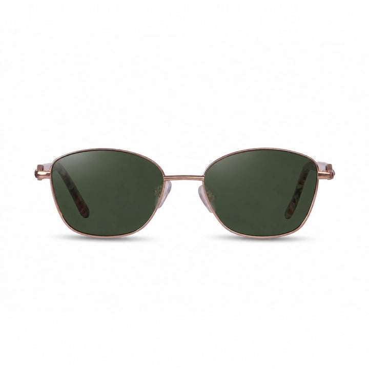 Lentes de sol Fiore 2208 Carey cristal G15 polarizado vista frontal mujer #color_g15 #foto_frontal