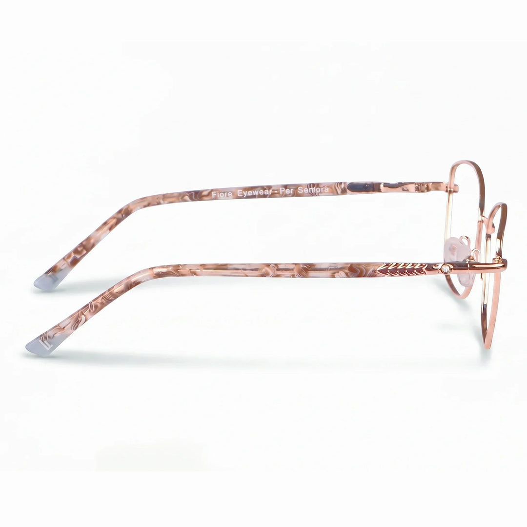 Anteojos Fiore 2210 en gold brown – vista lateral