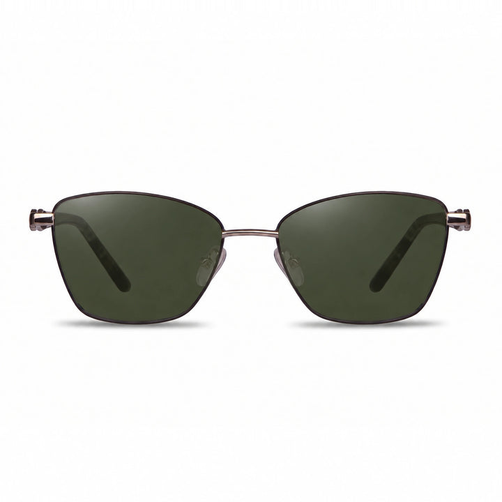 Lentes de sol Fiore 22115 Gris cristal G15 polarizado vista frontal mujer #color_g15 #foto_frontal