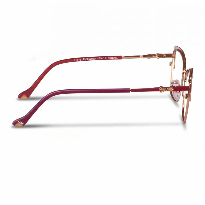 Anteojos Fiore 3837 en red gold – vista lateral