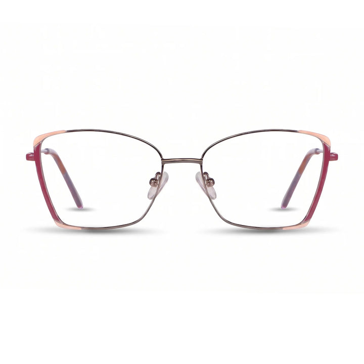 Anteojos Fiore 3916 en purple pink silver – vista frontal
