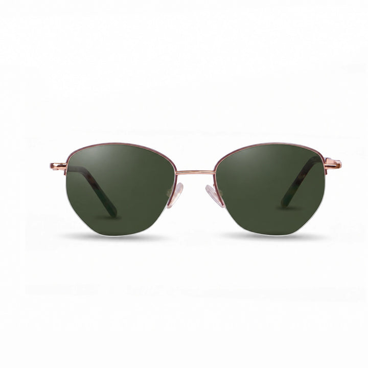 Lentes de sol Fiore 3921 Brown cristal G15 polarizado vista frontal mujer #color_g15 #foto_frontal