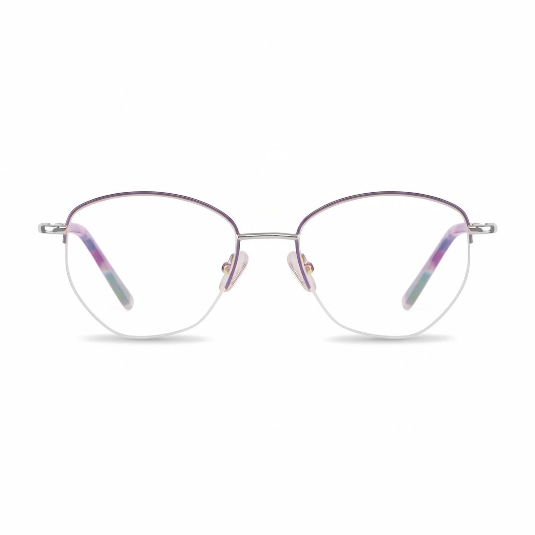 Anteojos Fiore 3921 en purple silver – vista frontal