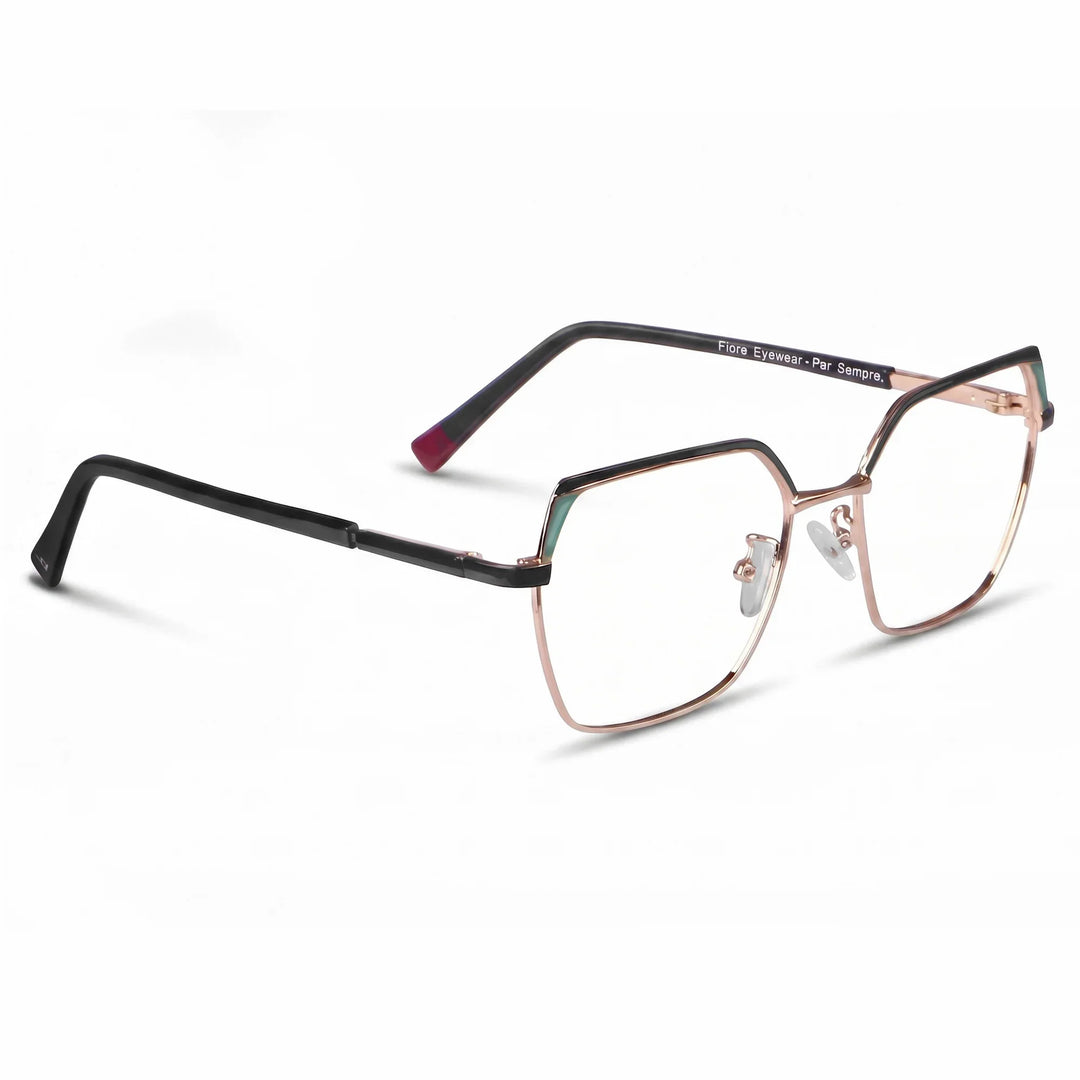 Anteojos Fiore 3971 en black gold – vista en tres cuartos