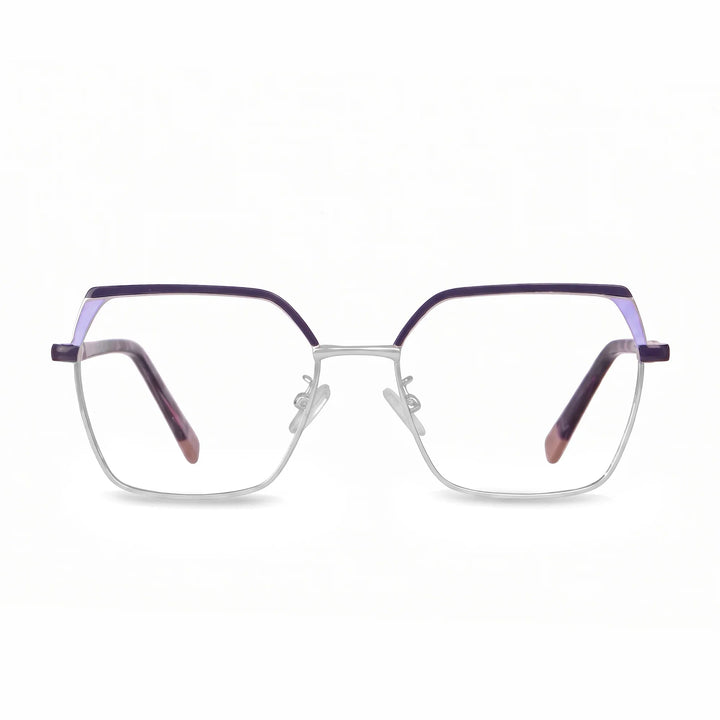 Anteojos Fiore 3971 en purple silver – vista frontal