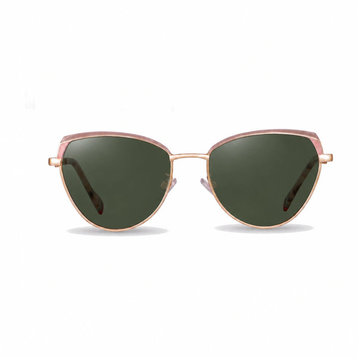 Lentes de sol Fiore 3983 Rosado cristal G15 polarizado vista frontal mujer #color_g15 #foto_frontal