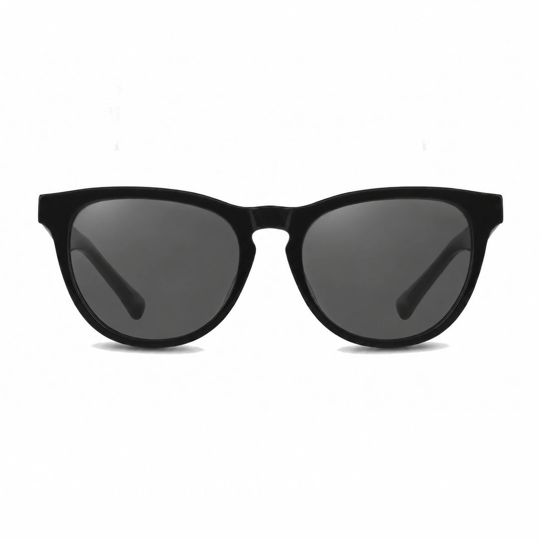 Lentes de sol Fiore 4488 Negro cristal Negro polarizado vista frontal unisex #color_negro #foto_frontal