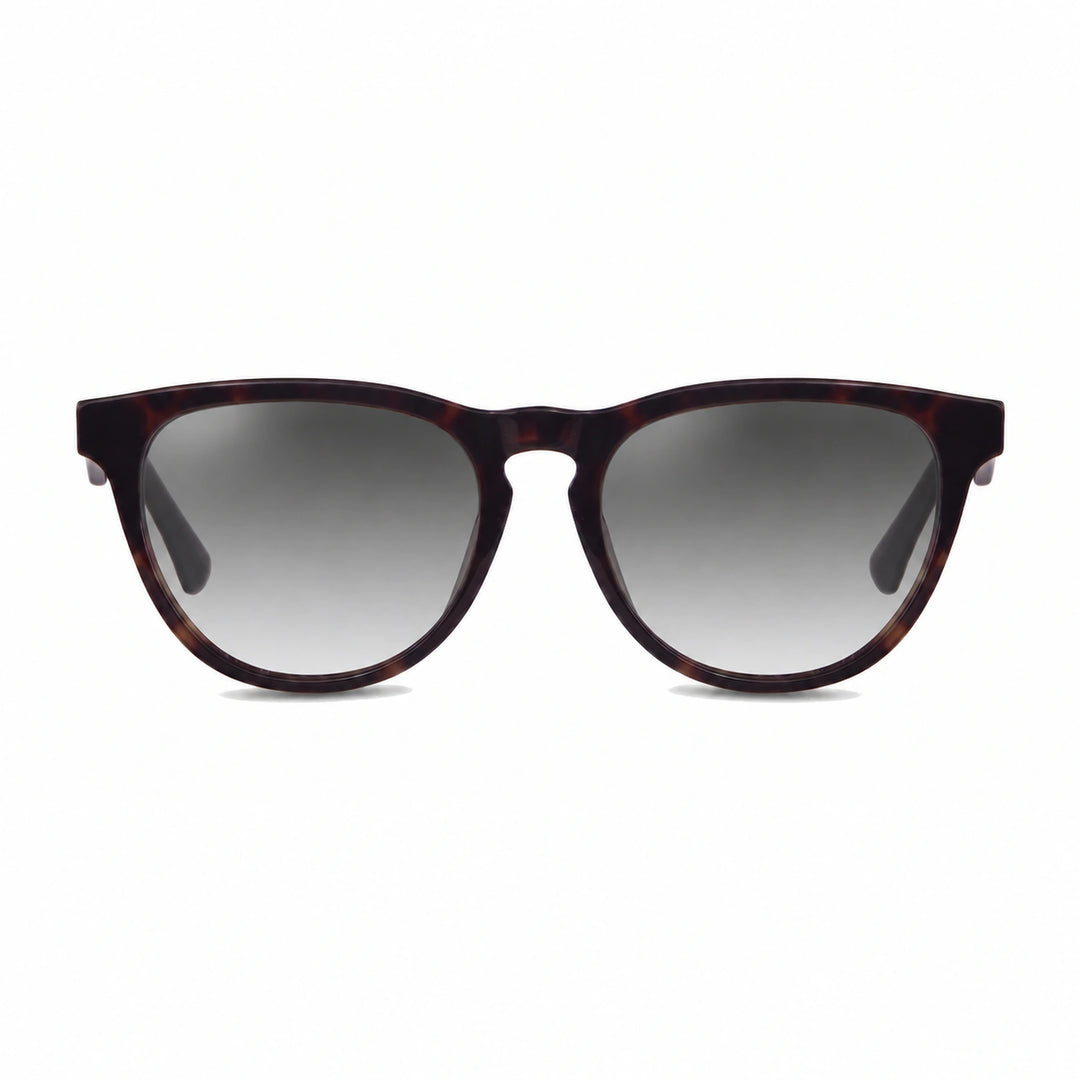Lentes de sol Fiore 4488 Carey con cristal gradiente gris polarizado UV400, vista frontal para hombre y mujer #color_gradiente-gris #foto_frontal