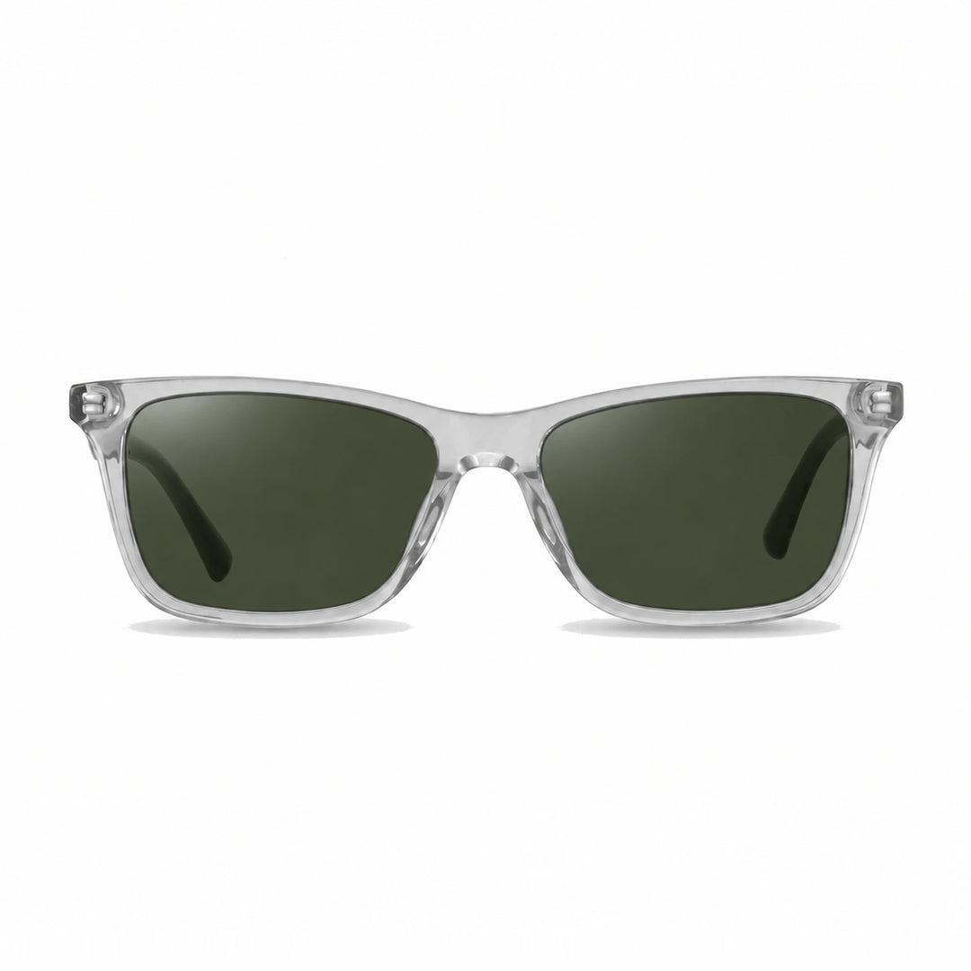 Lentes de sol Fiore 5228 Transparente cristal G15 polarizado vista frontal unisex #color_g15 #foto_frontal