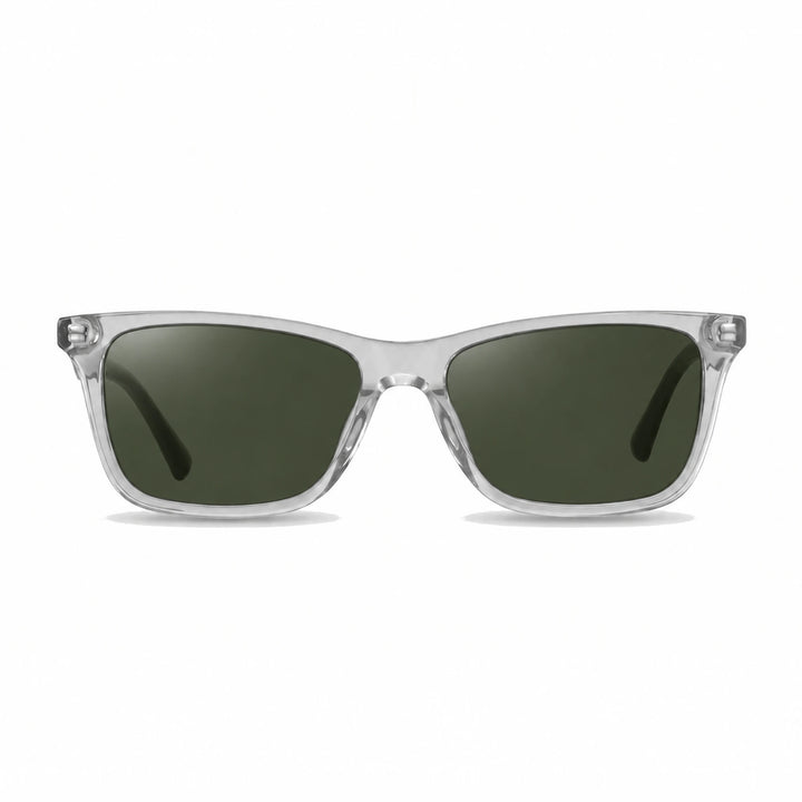 Lentes de sol Fiore 5228 Transparente cristal G15 polarizado vista frontal unisex #color_g15 #foto_frontal