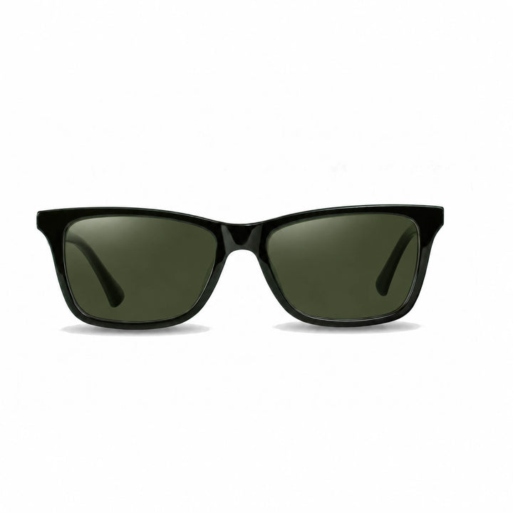 Lentes de sol Fiore 5228 Verde cristal G15 polarizado vista frontal unisex #color_g15 #foto_frontal