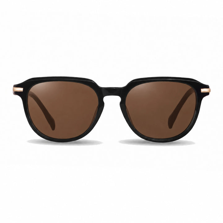 Lentes de sol Fiore 5409 Negro cristal Cafe polarizado vista frontal mujer #color_cafe #foto_frontal