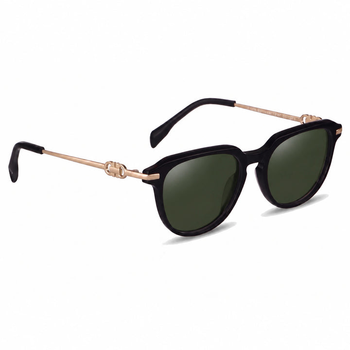 Lentes de sol Fiore 5409 Negro cristal G15 polarizado vista tres cuartos mujer #color_g15