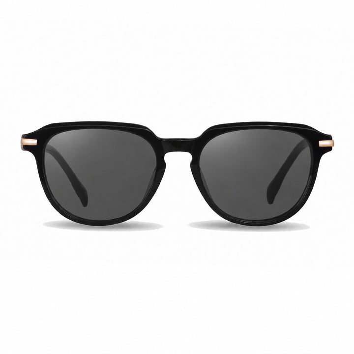 Lentes de sol Fiore 5409 Negro cristal Negro polarizado vista frontal mujer #color_negro #foto_frontal