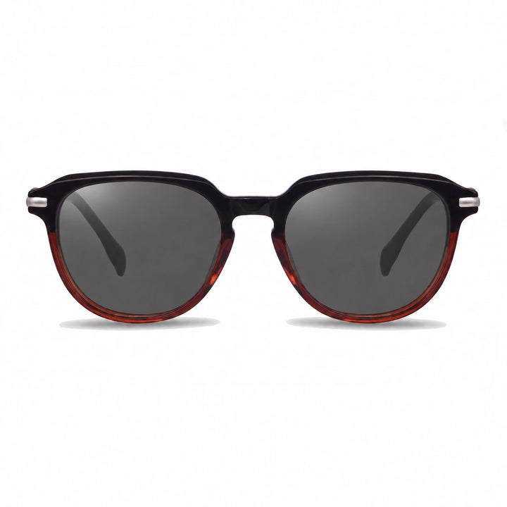 Lentes de sol Fiore 5409 Brown cristal Negro polarizado vista frontal mujer #color_negro #foto_frontal