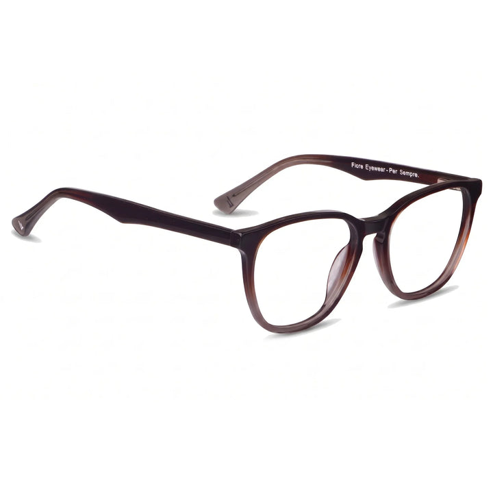 Anteojos Fiore 7046 en gradual café – vista en tres cuartos