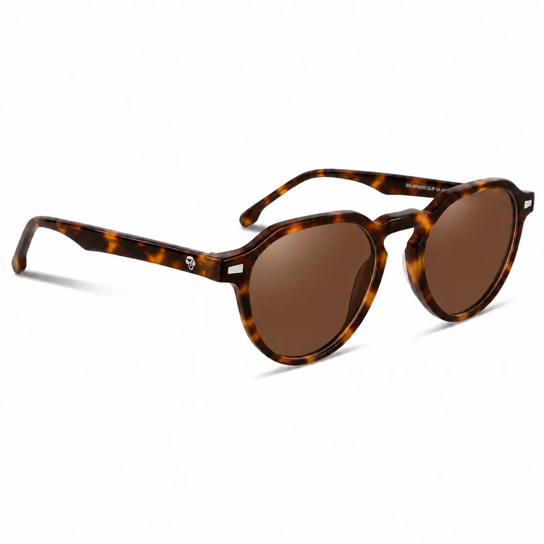 Lentes de sol Bonoboss Galápagos Carey vista tres cuartos #editorial_angulo45 #color_carey