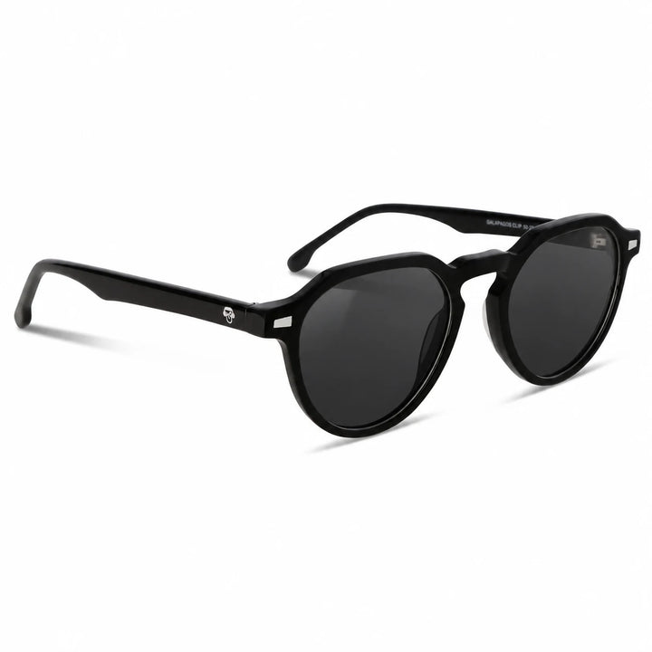 Lentes de sol Bonoboss Galápagos Negro vista tres cuartos #editorial_angulo45 #color_negro