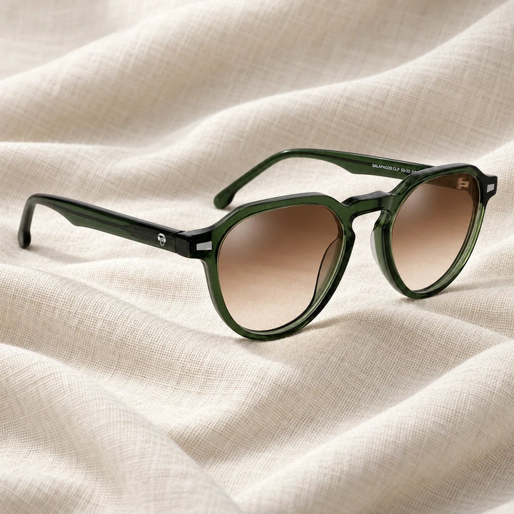 Lentes de sol Bonoboss Galápagos Verde en contexto de estilo de vida #color_verde