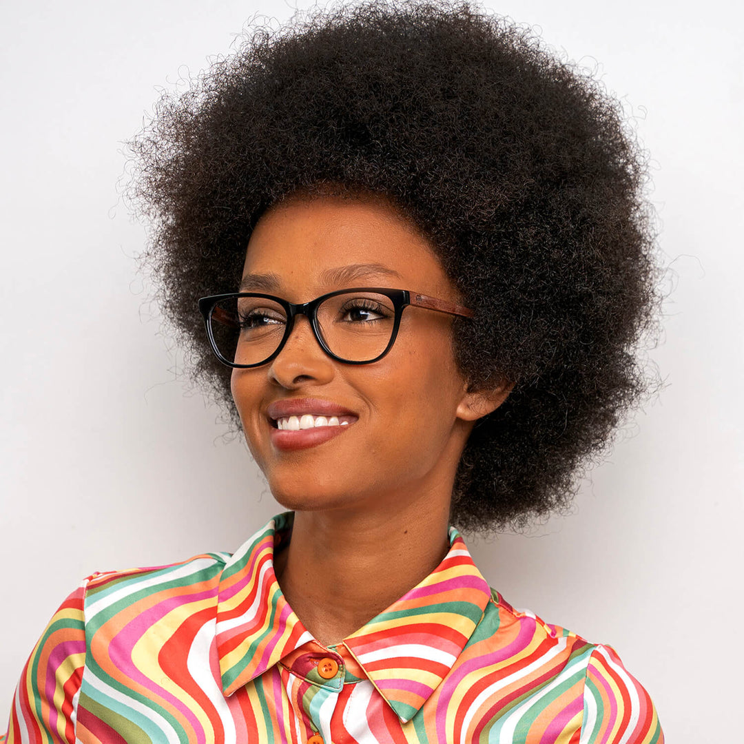 lentes agatados acetato madera sustentable hombre mujer cara redonda mayorista optica receta mayorista distribuidor negro #color_negro