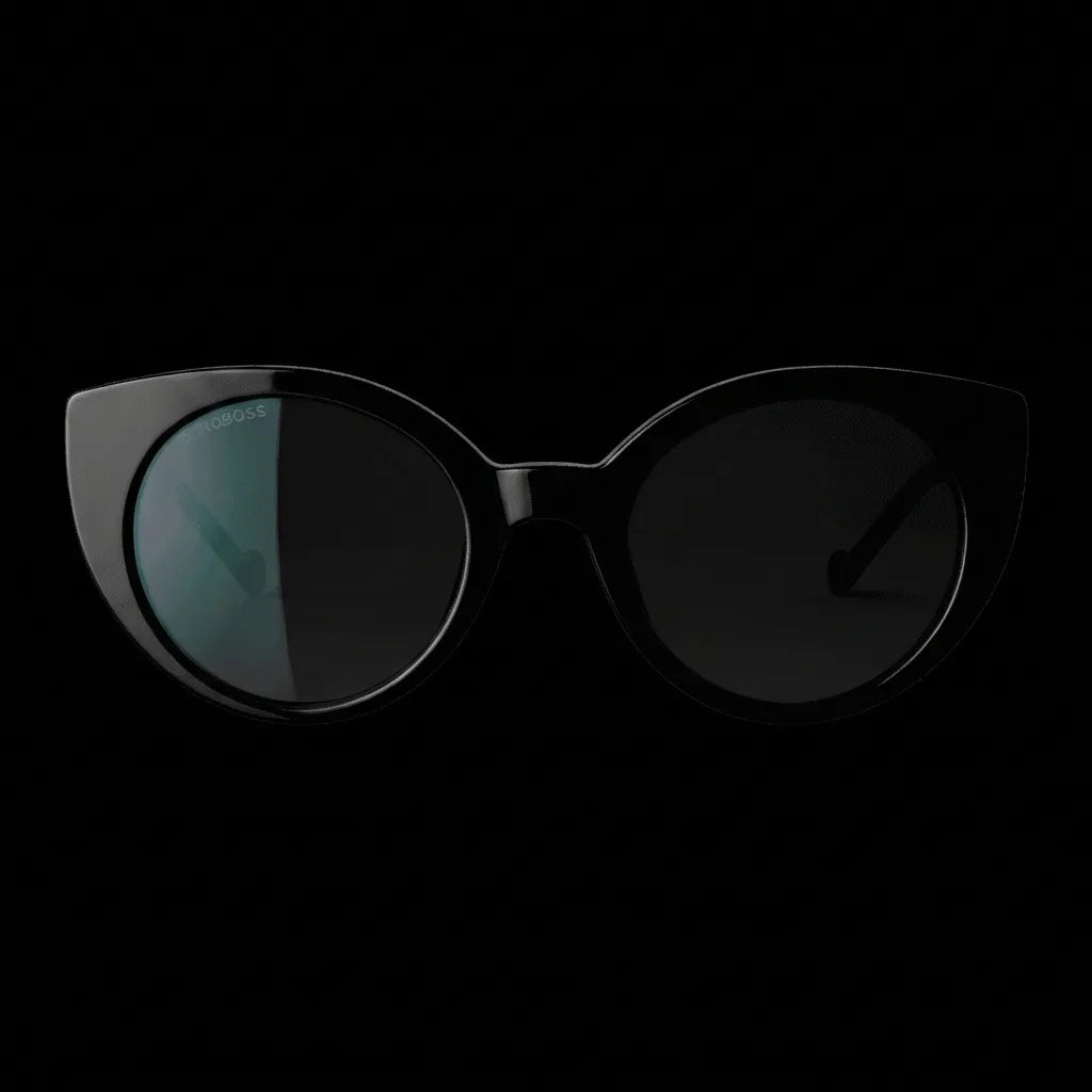 Primer plano frontal Hannover lentes con receta negro azabache #color_negro