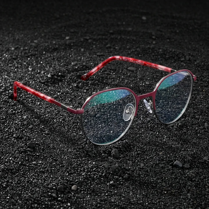 Harry Kids lentes ópticos rojo arena volcanica Bonoboss #color_rojo