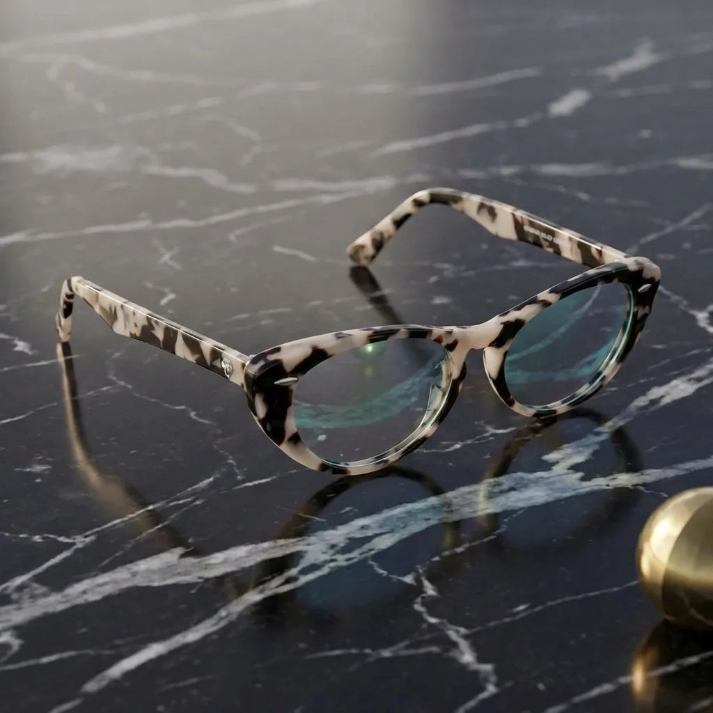 Havana lentes ópticos mujer premium marble clásico vista frontal #color_marble