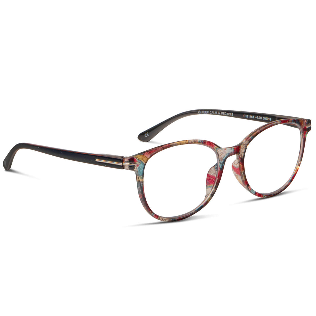 Jackie Mosai Lentes Lectura Filtro Luz Azul Mujer Cara Redonda grande Bonoboss