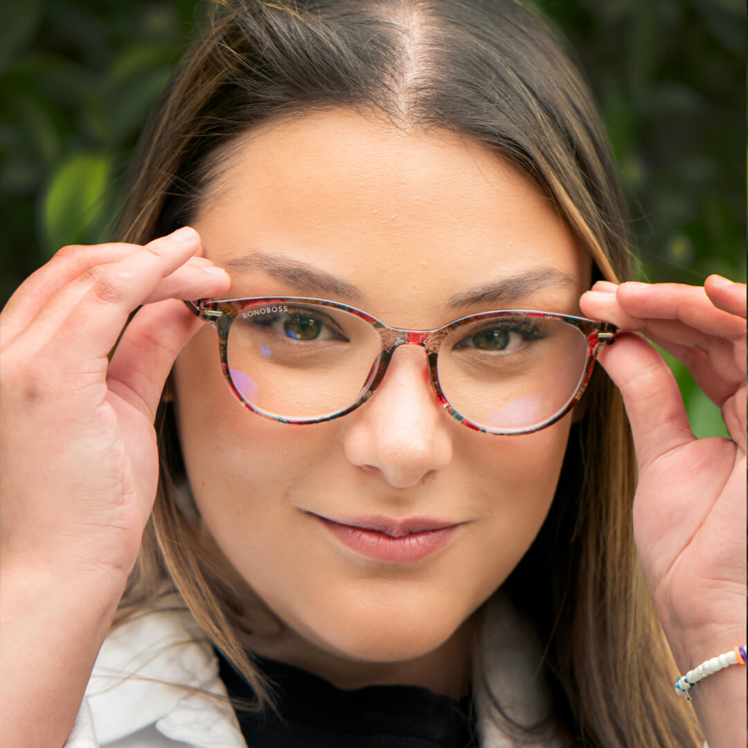Jackie Mosai Lentes Lectura Filtro Luz Azul Mujer Cara Redonda grande Bonoboss