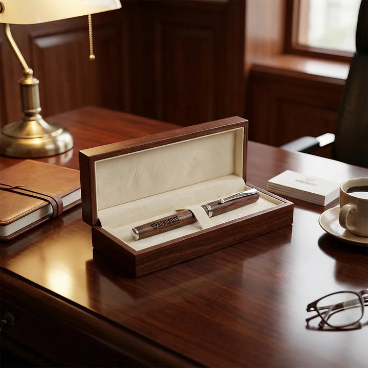 Lápiz de madera premium regalo corporativo caja elegante Bonoboss