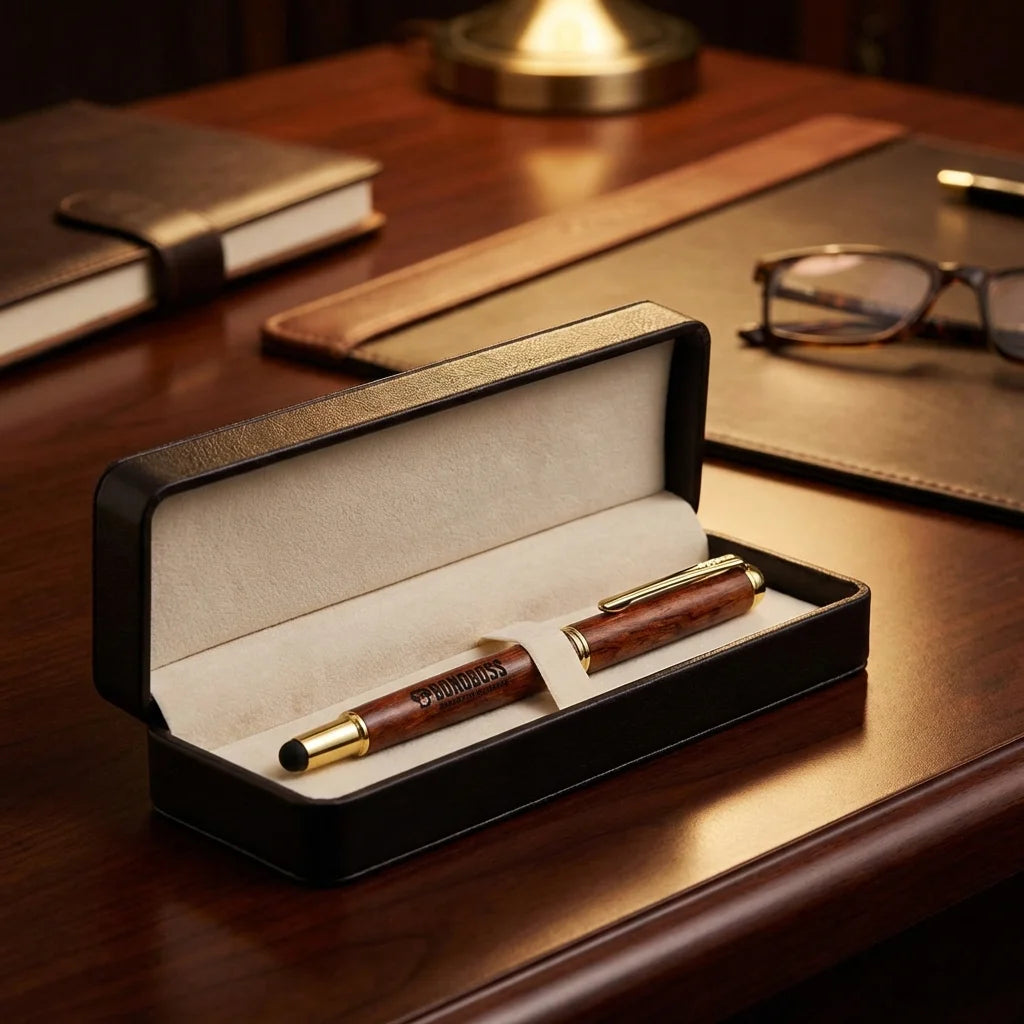 Lápiz de madera premium regalo corporativo caja elegante Bonoboss