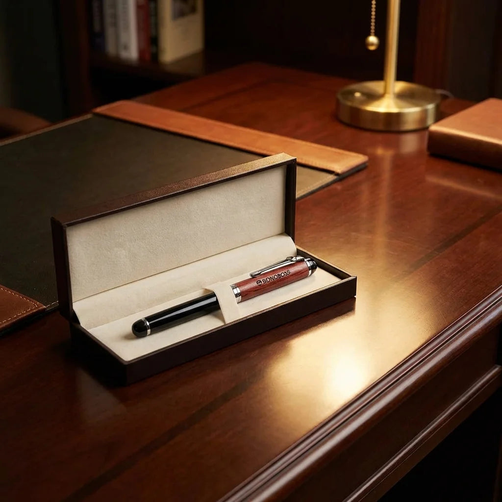 Lápiz de madera premium regalo corporativo caja elegante Bonoboss