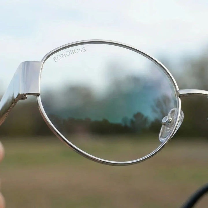 Lentes opticos New Lennon plateado antirreflex receta optica Bonoboss #color_plateado