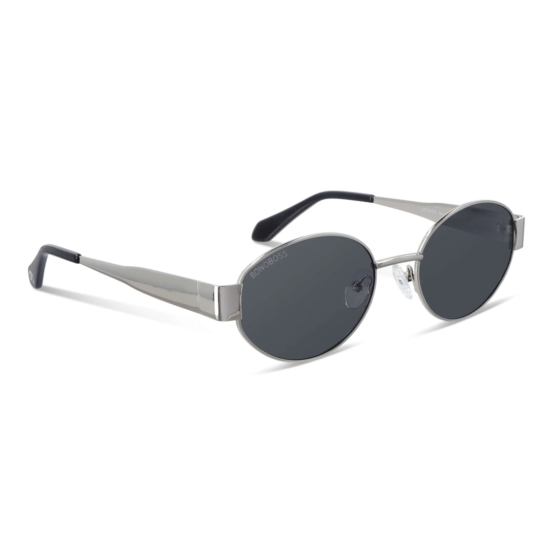 Lentes sol New Lennon bio-acetato silver foto producto Bonoboss #color_silver
