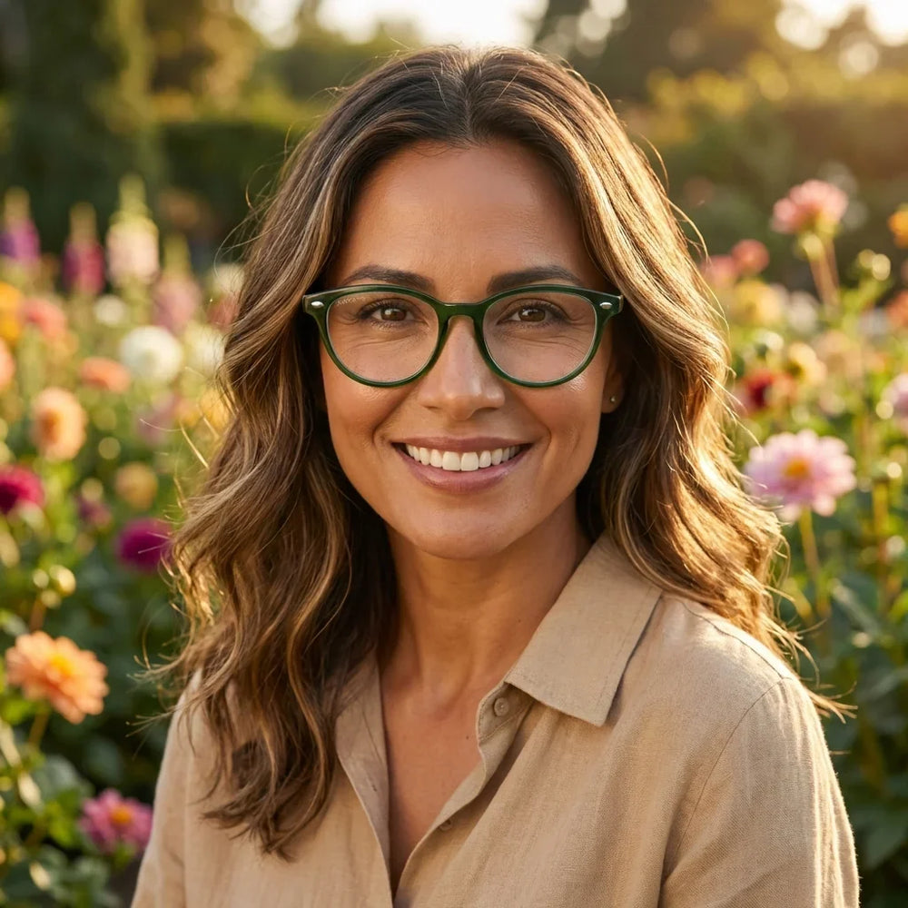 Profesional trabajando todo el dia lentes lectura Beagle Channel proteccion completa luz azul UV antirreflejo Bonoboss