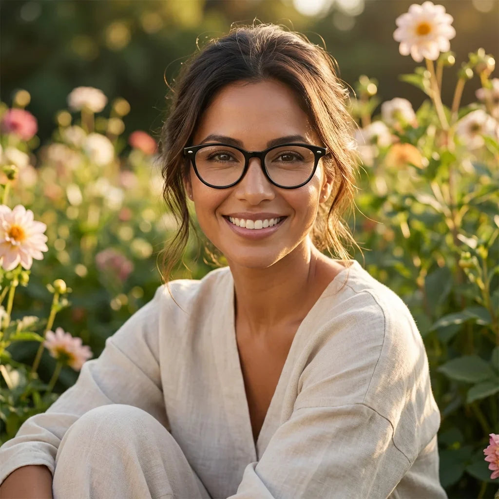Profesional trabajando todo el dia lentes lectura Beagle2 Channel proteccion completa luz azul UV antirreflejo Bonoboss