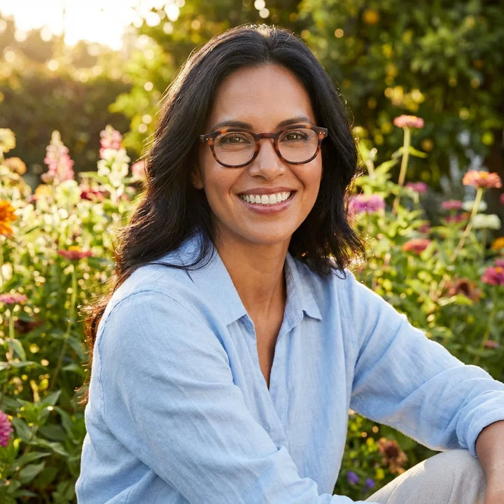 Profesional trabajando todo el dia lentes lectura Hawaii Carey proteccion completa luz azul UV antirreflejo Bonoboss