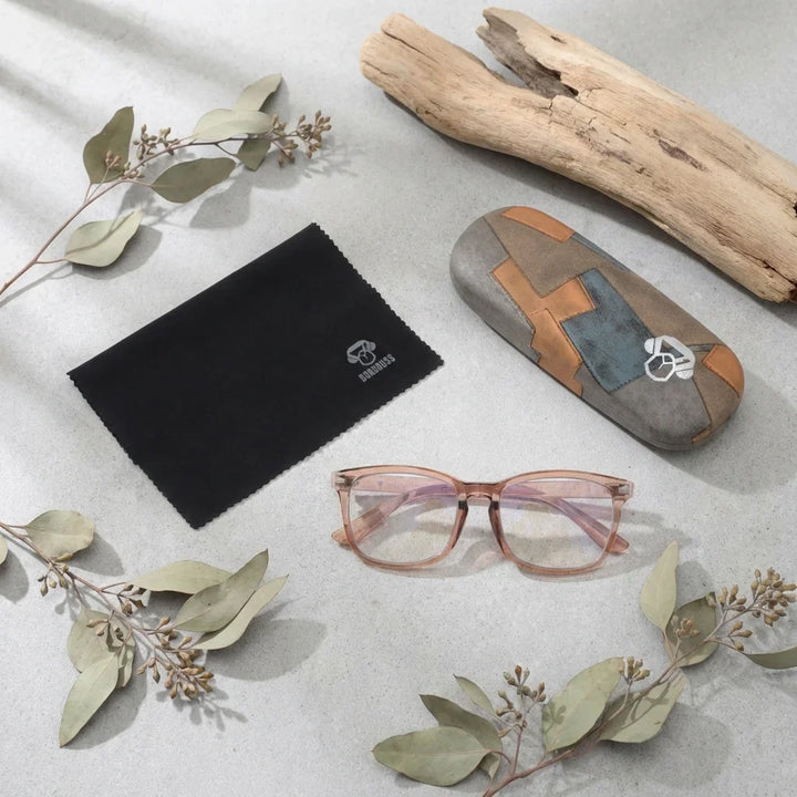 Vista superior lentes lectura Oncol 8Fotocromatico proteccion completa blue light UV antirreflejo Bonoboss