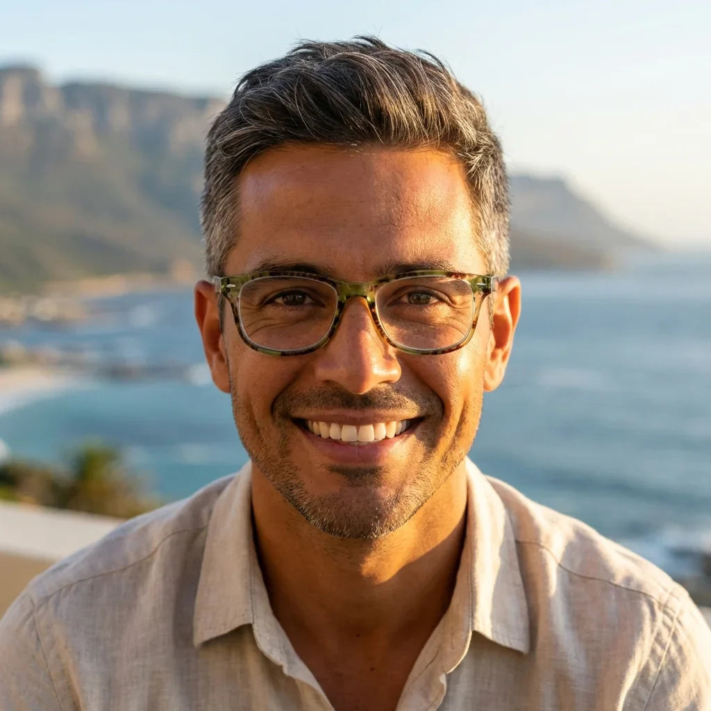 Profesional trabajando todo el dia lentes lectura Rapanui proteccion completa luz azul UV antirreflejo Bonoboss