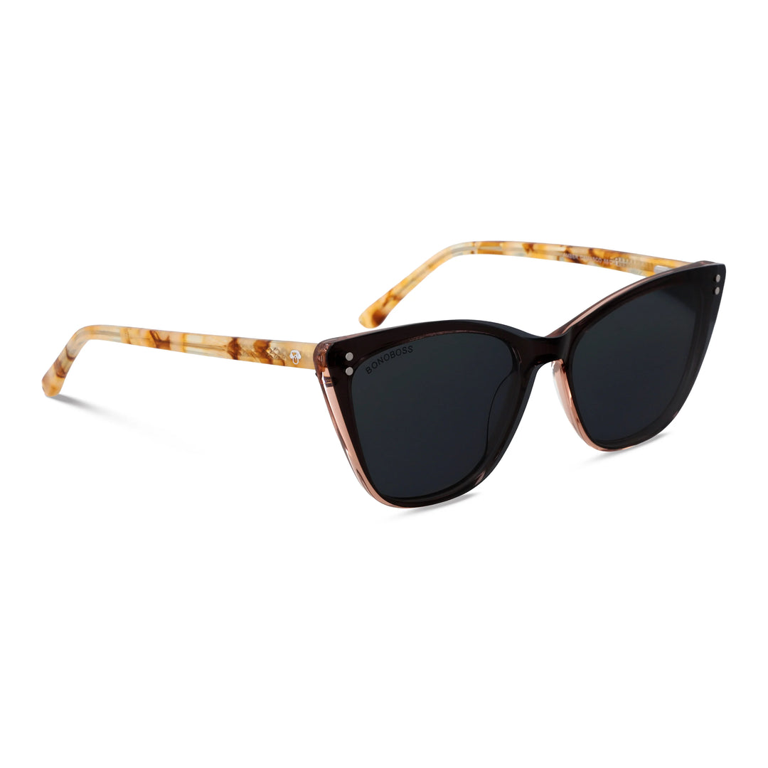 Lentes opticos Amber Clip Sol Champagne marco premium Bonoboss Chile #color_champagne