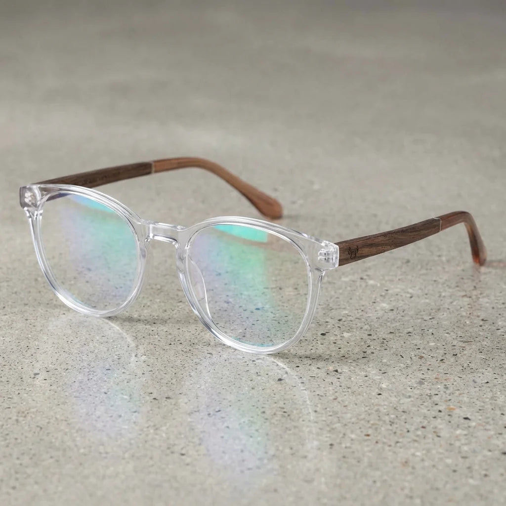 Lentes ópticos Chiloe 220 Transparente Transparente sobre superficie premium calidad premium receta Bonoboss #editorial_banner_confianza #color_transparente