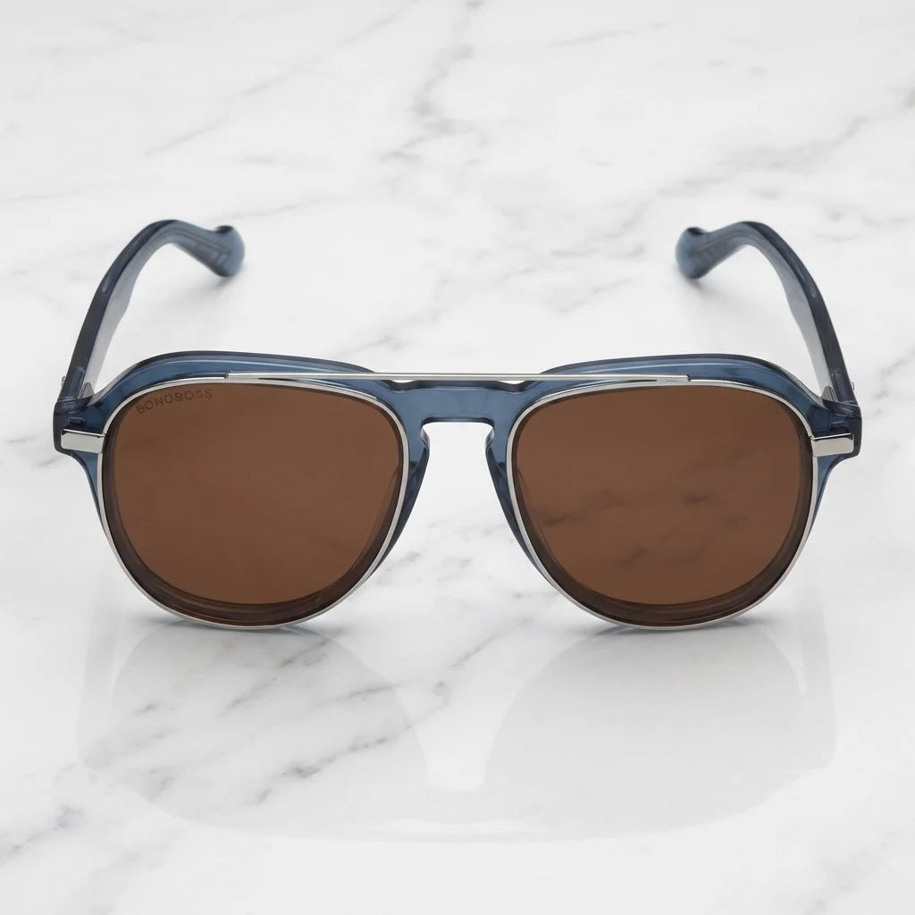 Lentes ópticos Cronos azul Bonoboss #editorial_lifestyle3 #color_azul