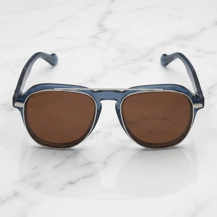 Lentes ópticos Cronos azul Bonoboss #editorial_lifestyle3 #color_azul